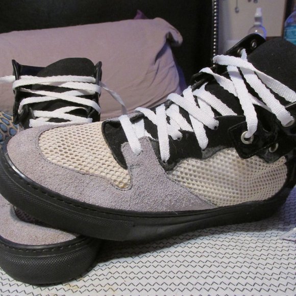Balenciaga Hi-Top Men’s Sneakers Size 8.5 (U.S.) Size 41 (E.U.) - Picture 1 of 10